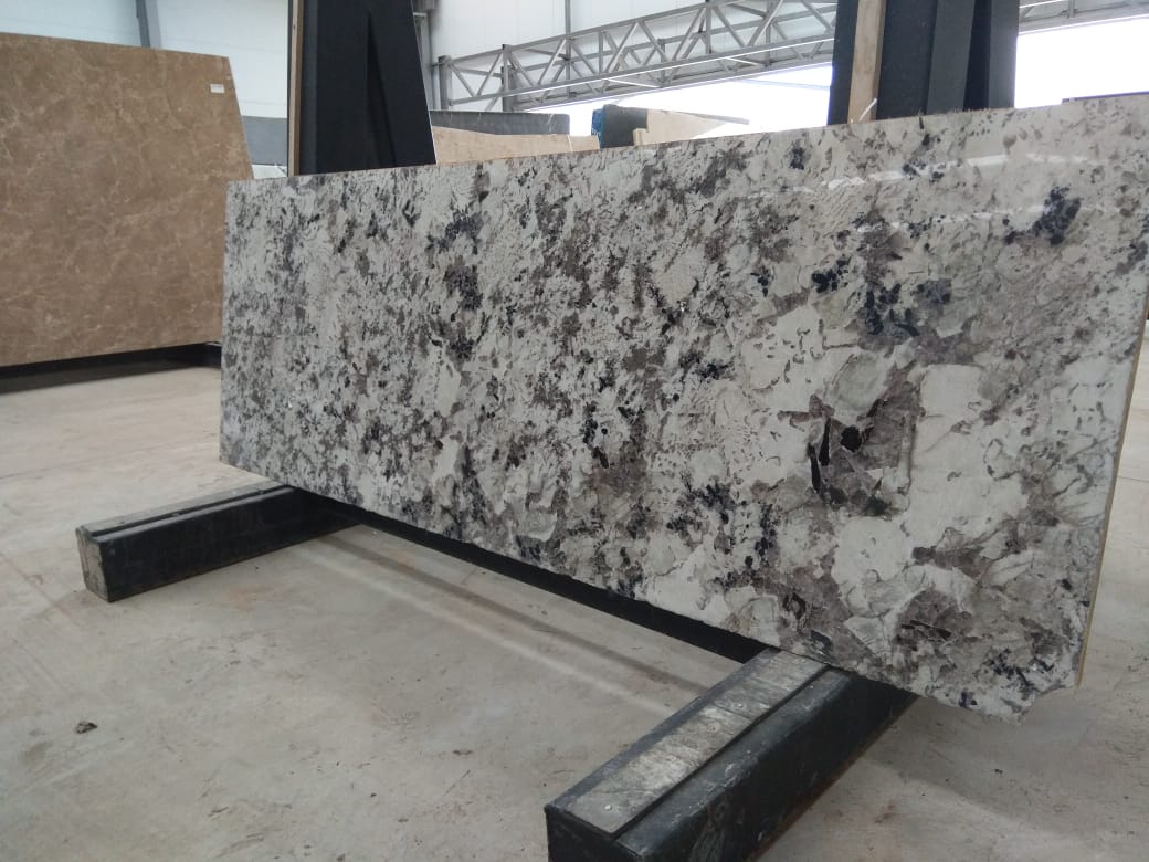 Alaska white 30mm Гранит, Белый, Черный, Коричневый, Серый