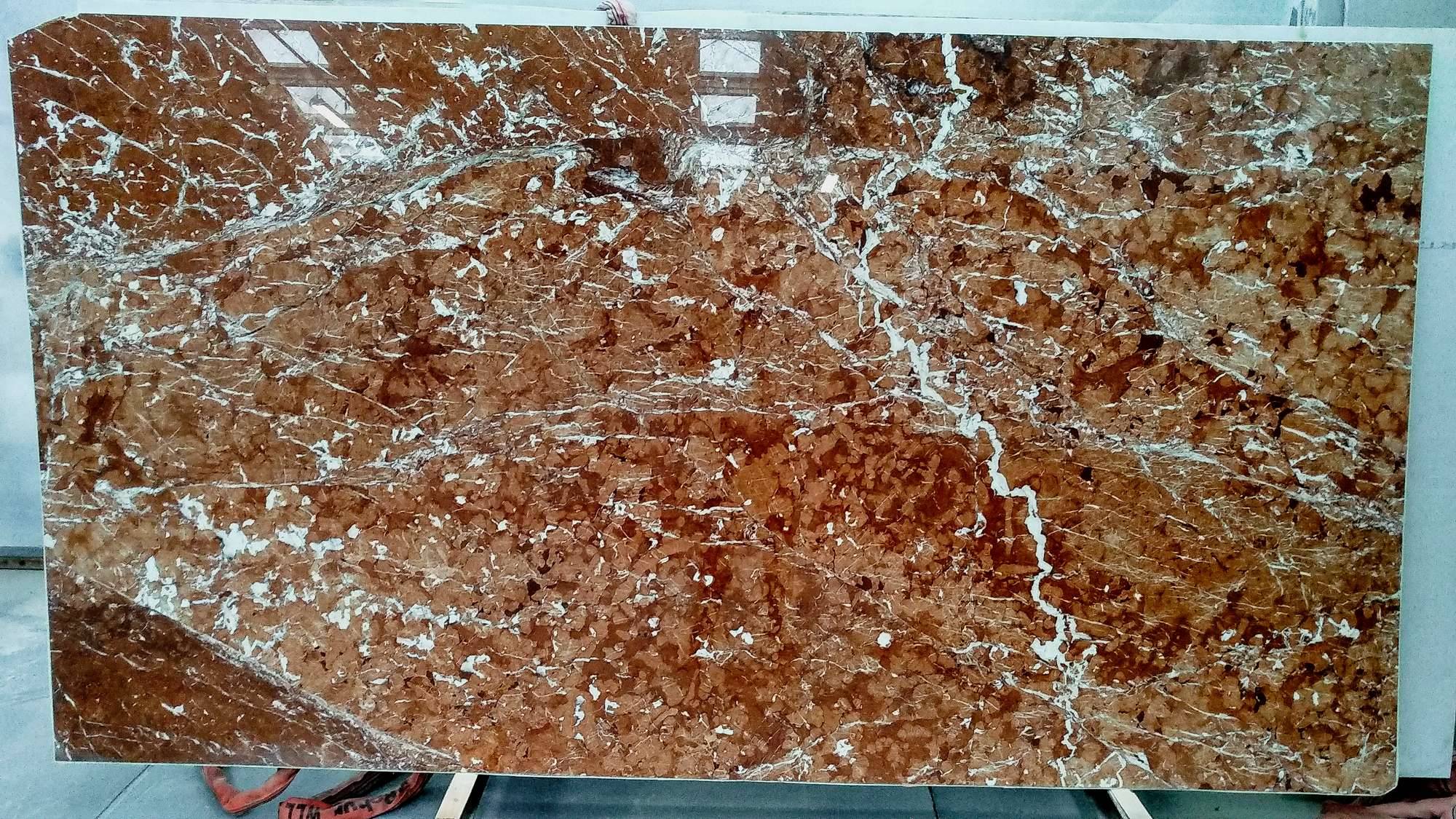  Sahara Rose 20 mm Мрaмoр, Белый, Коричневый, Красный