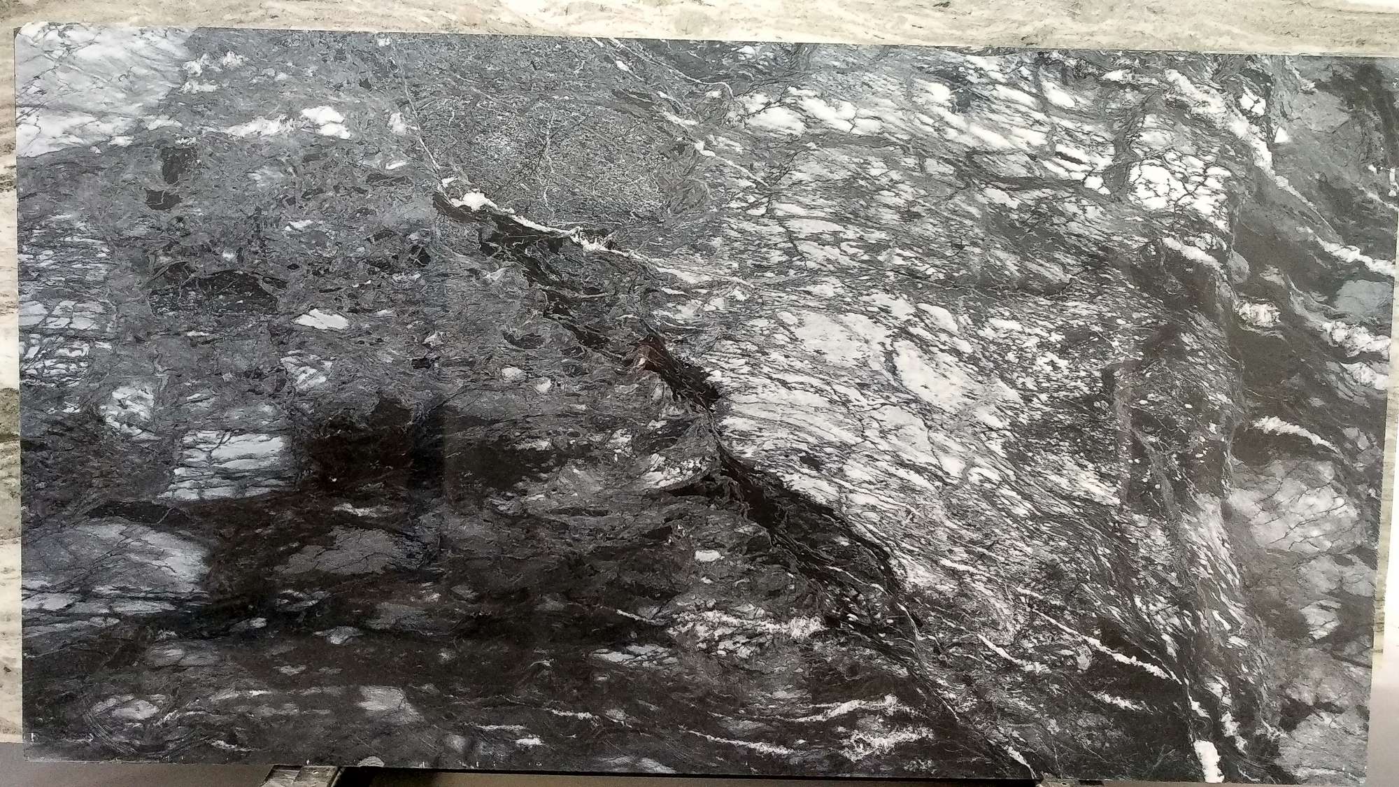  Blue Lagoon 20 mm Мрaмoр, Белый, Черный, Серый