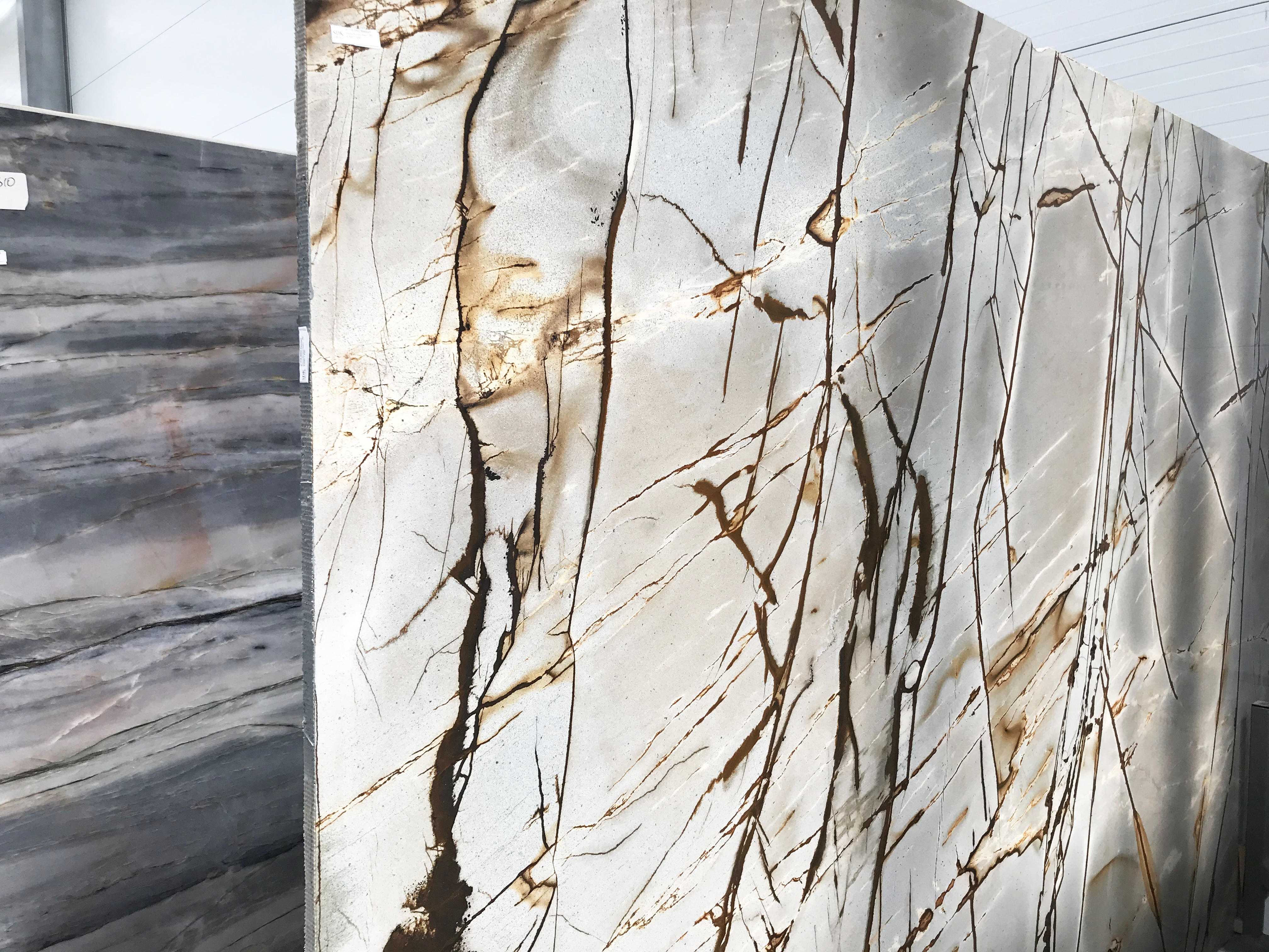  Breccia Romano Select 20mm Premium, Белый, Оранжевый